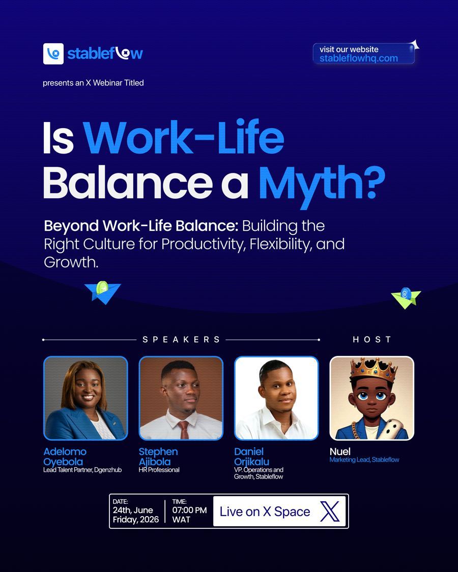 Is Work-Life Balance a Myth? - Stableflow X Space