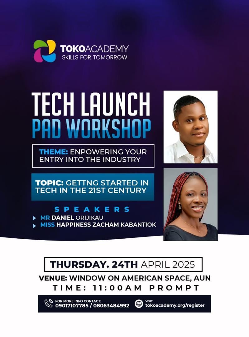 Tech Launch Pad Workshop - TOKO Academy