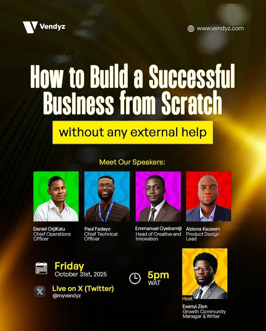 How to Build a Successful Business from Scratch - Vendyz